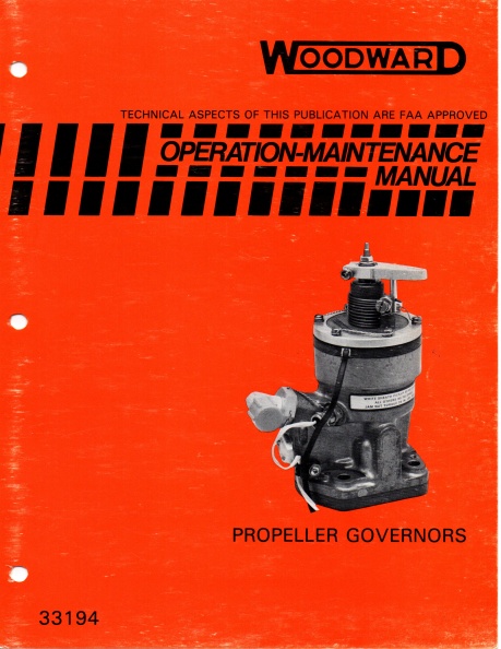 Woodward propeller governor manual 33194